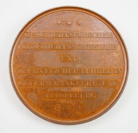 Universität Heidelberg: Bronze Medaille auf Friedrich Christoph Schlosser. - Foto 2