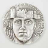 Universität Heidelberg: SILBER Medaille auf 600 Jahre Universität Heidelberg 1386-1986. - фото 1