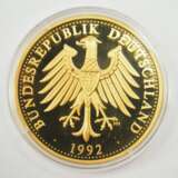 BRD: GOLD Medaille Deutschlands Landeshauptstadt für Olympia - Berlin 2000. - Foto 2