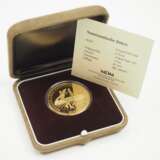 BRD: GOLD Medaille Deutschlands Landeshauptstadt für Olympia - Berlin 2000. - Foto 3