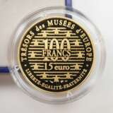 Frankreich: GOLD Gedenkmünzen Trésors des Musées d'Europe - La Source de J. Ingres. - фото 3