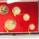 China: Panda Satz GOLD 1989 - 5 Münzen. - photo 1