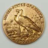 USA: 2,5 Dollar, 1914 - GOLD. - фото 2
