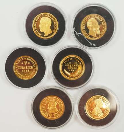 Sammlung GOLD Münzen. - фото 1