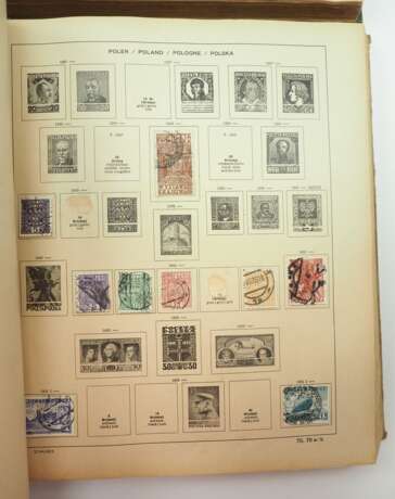 Briefmarken Sammlung Deutschland und International - 2 Schaubeck Alben. - Foto 3