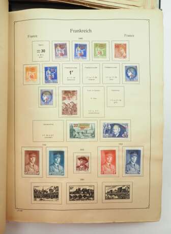 Briefmarken und Ganzsachen Sammlung Deutschland und International - 2 KA BE Alben. - Foto 2