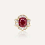 NO RESERVE | RUBY AND DIAMOND RING - photo 1