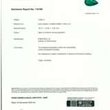 AN IMPORTANT EMERALD AND DIAMOND EARRINGS - Foto 4