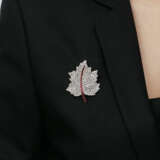 VAN CLEEF & ARPELS SET OF RUBY AND DIAMOND ‘MYSTERY-SET’ BROOCHES - photo 6