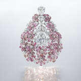 DIAMOND AND COLOURED DIAMOND PENDANT - photo 2