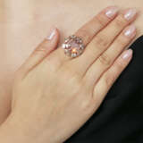 AN ATTRACTIVE COLOURED DIAMOND AND DIAMOND RING - photo 3