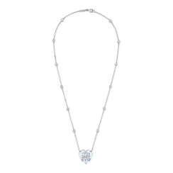 AN IMPORTANT DIAMOND PENDENT NECKLACE, CHAIN BY TIFFANY &amp; CO.