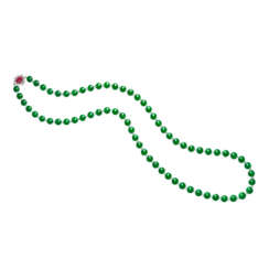 AN EXQUISITE JADEITE BEAD, RUBY AND DIAMOND NECKLACE