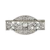 Brooch with diamonds in Art Deco style. - photo 4