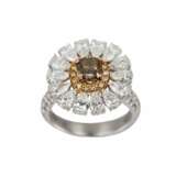 Ring in white 18K gold with diamonds. Marbella. - photo 1