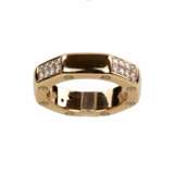 Ring in 18K gold with diamonds. - Foto 1