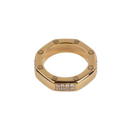 Ring in 18K gold with diamonds. - Foto 5