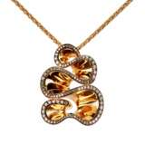 de Grisogono Zigana gold necklace with diamonds. - photo 2