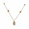 Marco Bisego. Original gold chain with pendant and diamonds. - Auction Items