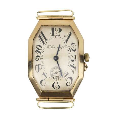 Gold Moser wristwatch. 1920-40. - photo 1