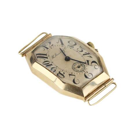 Gold Moser wristwatch. 1920-40. - Foto 2
