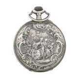 Silver pocket watch by Pavel Bure. Late 19th century. - photo 3