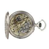 Серебряные карманные часы Павла Буре. Конца 19 века. - фото 5