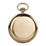 Золотые карманные часы Uyisse Nardin рубежа 19-20 веков. В коробке и с золотой цепочкой. - фото 3