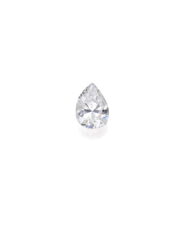 Pear shaped ct. 1.23 diamond. | | Appended gemmological report AIG n. D4330042420 13/02/2023, Milano - photo 2