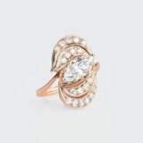Russischer Vintage Diamant-Ring. - Foto 1