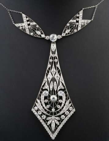 A highquality Art-déco Diamond Necklace. - photo 3
