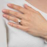 A Highcarat Solitaire Diamond Ring in Emerald cut. - photo 3