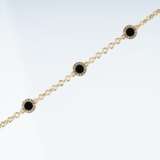 Bulgari. A Gold Necklace with Onyx 'Tubogas'. - фото 2