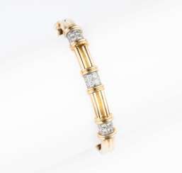 Tiffany & Co. A Diamond Bangle Bracelet 'Bangle Diamonds'.