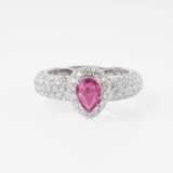 A Ruby Diamond Ring. - фото 1