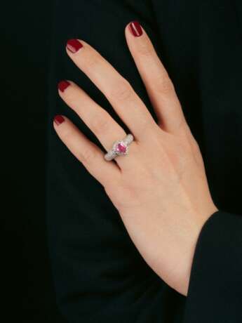 A Ruby Diamond Ring. - фото 3