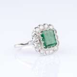 An Emerald Diamond Ring. - photo 2