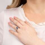 A Sapphire Diamond Ring. - photo 2