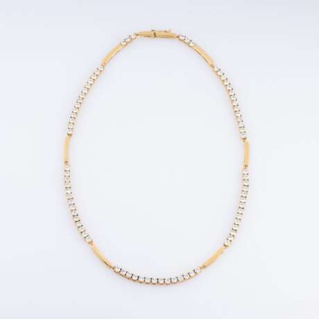 Elegantes Brillant-Collier. - Foto 1