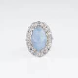 An Opal-Diamond Ring. - фото 1