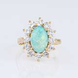 An Opal Diamond Ring. - фото 1
