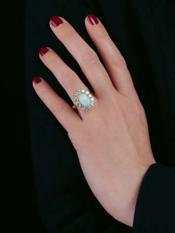 An Opal Diamond Ring. - photo 3