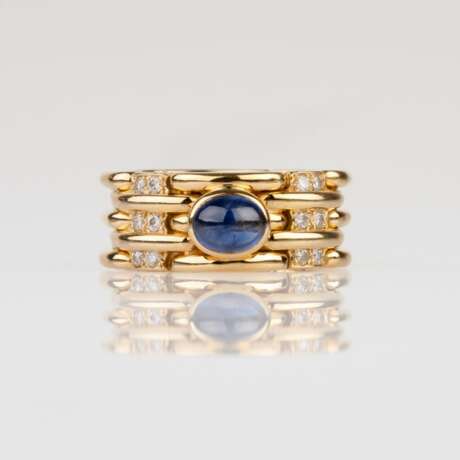 A Sapphire Diamond Ring. - photo 1