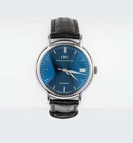 IWC - International Watch Co. A Gentlemen's Wristwatch 'Portofino'. - фото 1