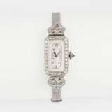 An Art-Déco Lady's Wristwatch with Diamonds. - photo 1