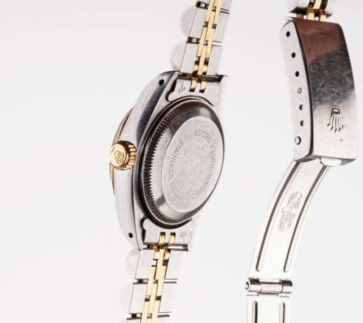 Rolex. Damen-Armbanduhr 'Lady Datejust' mit Jubilee Diamant-Zifferblatt. - Foto 2