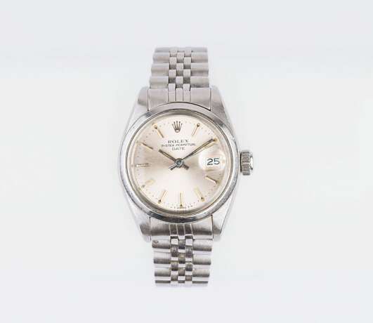 Rolex. A Lady's Wristwatch 'Lady Date'. - photo 1