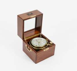 A. Lange & Söhne est. 1845 in Glashütte. A rare Marine Chronometer.