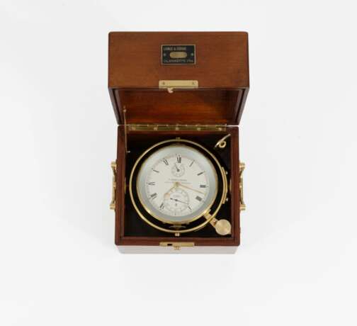 A. Lange & Söhne est. 1845 in Glashütte. A rare Marine Chronometer. - фото 2