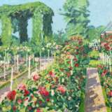 Max Clarenbach (Neuss 1880 - Köln 1952). The Artist's Garden in Wittlaer. - фото 1